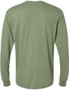 An image of a Custom Gildan Unisex Softstyle CVC Long Sleeve T Shirt in Cactus!