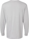 An image of a Custom Gildan Unisex Softstyle CVC Long Sleeve T Shirt in Cement!