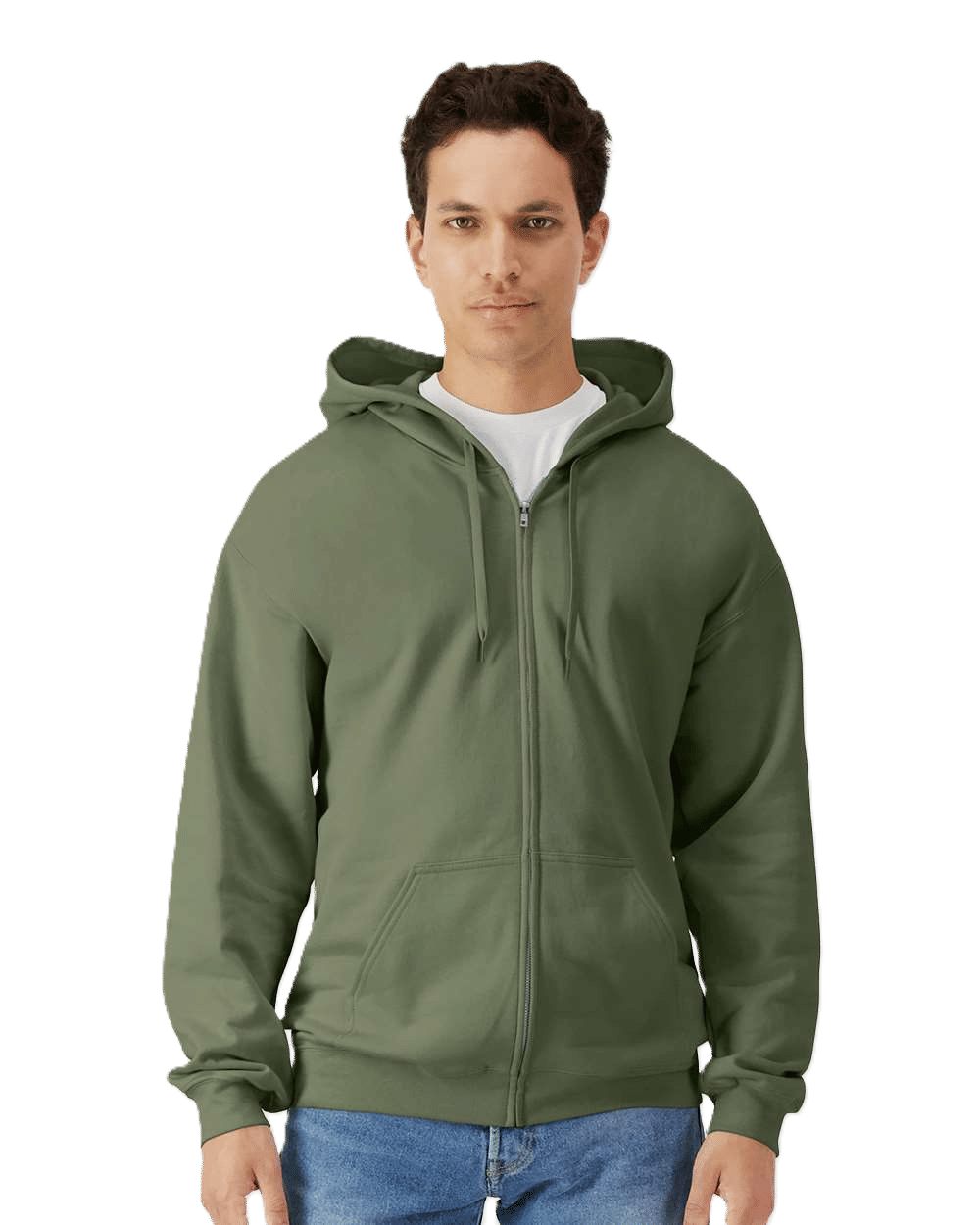 Gildan Unisex Soft Style Full Zip Hooded Sweatshirt