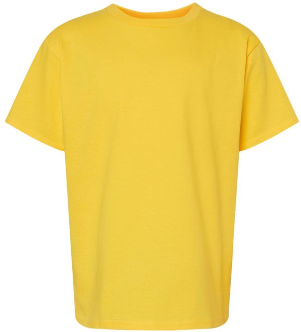 An image of a Custom Gildan Youth Softstyle Midweight T Shirt in Daisy!
