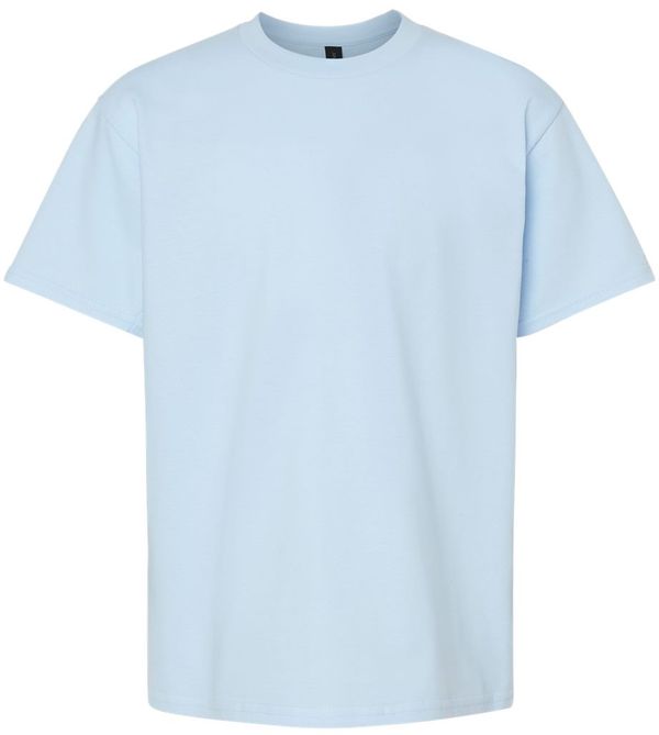 An image of a Custom Gildan Youth Softstyle Midweight T Shirt in Light Blue!