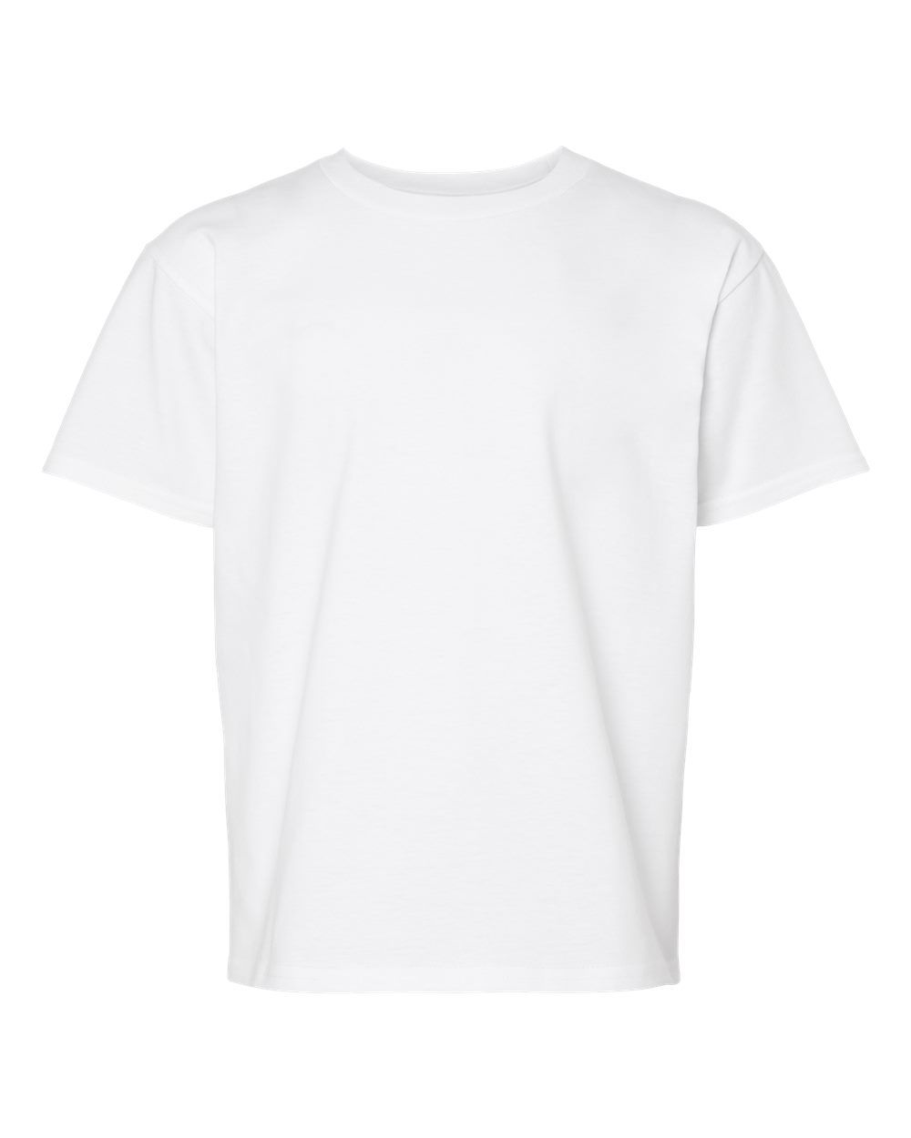 Gildan Youth Softstyle Midweight T Shirt in White