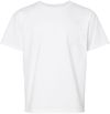An image of a Custom Gildan Youth Softstyle Midweight T Shirt in White!
