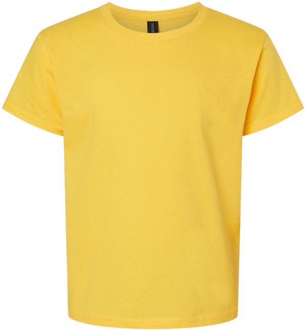 An image of a Custom Gildan Youth Softstyle T Shirt in DAISY!