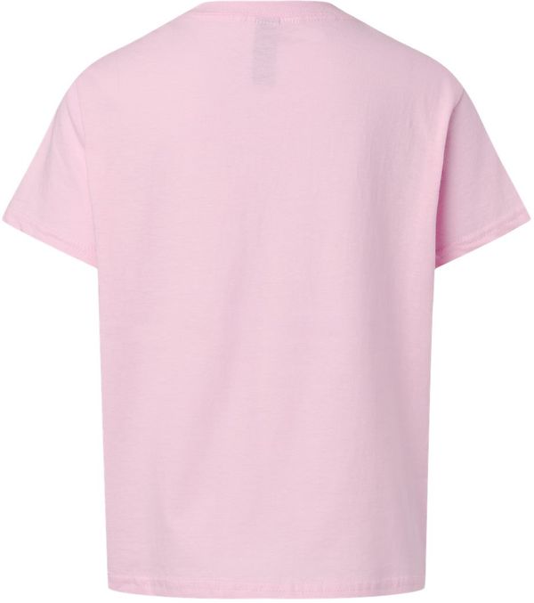 An image of a Custom Gildan Youth Softstyle T Shirt in LIGHT PINK!