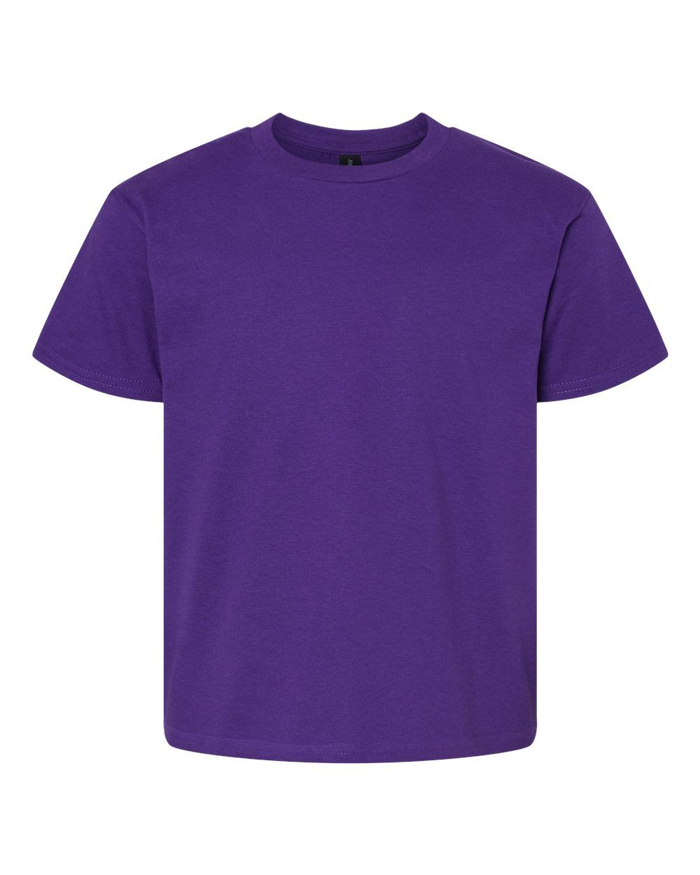 Gildan Youth Softstyle T Shirt in PURPLE