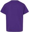 An image of a Custom Gildan Youth Softstyle T Shirt in PURPLE!