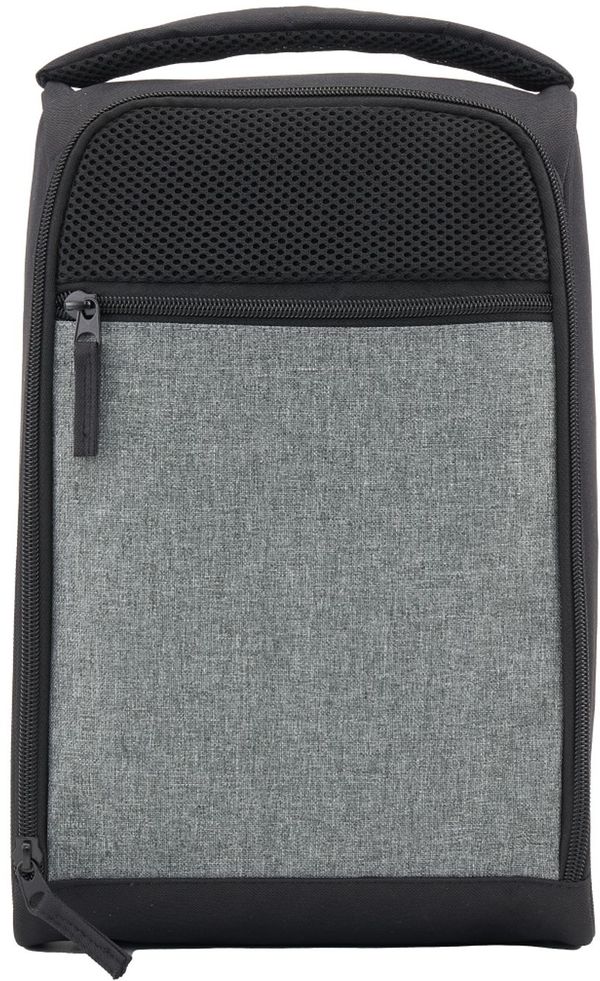 Am image of a Custom Golf and Travel Shoe Bag in Graphite!
