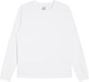 Am image of a Custom Made Blanks Gym Class Longsleeve Tshirt in Ultra White!