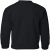 Am image of a Custom Gildan Heavy Blend Youth Sweatshirt in Black!