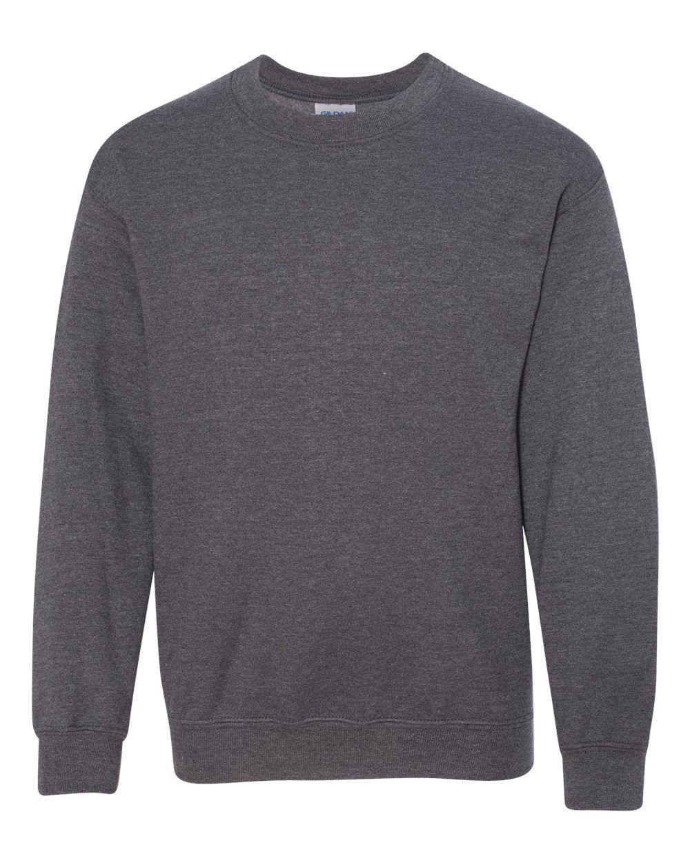 Gildan Heavy Blend Youth Sweatshirt in Dark Heather