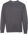 Am image of a Custom Gildan Heavy Blend Youth Sweatshirt in Dark Heather!