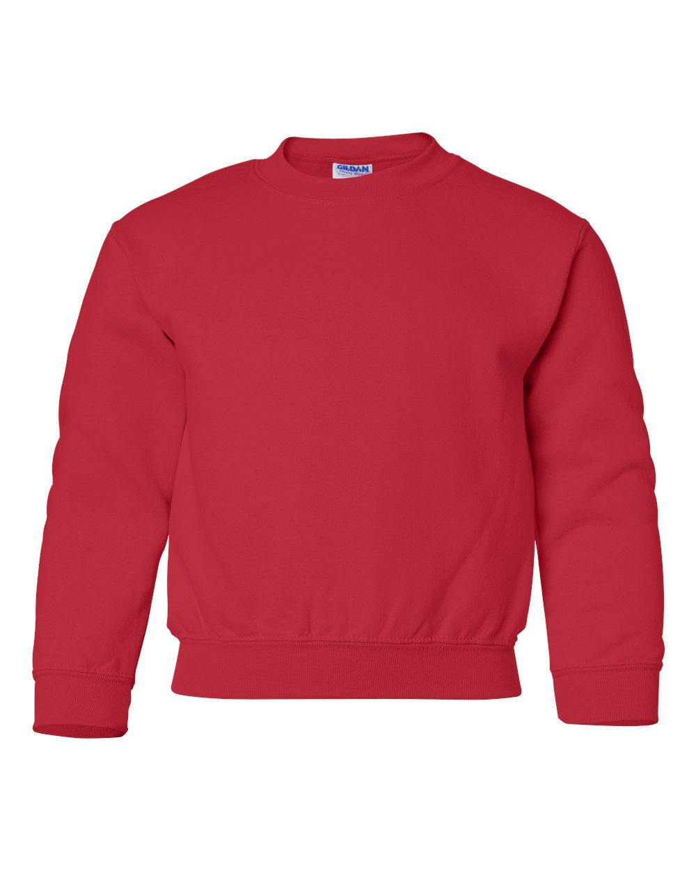 Gildan Heavy Blend Youth Sweatshirt in Red