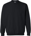 Am image of a Custom Gildan Heavy Blend Crewneck Sweatshirt in Black!