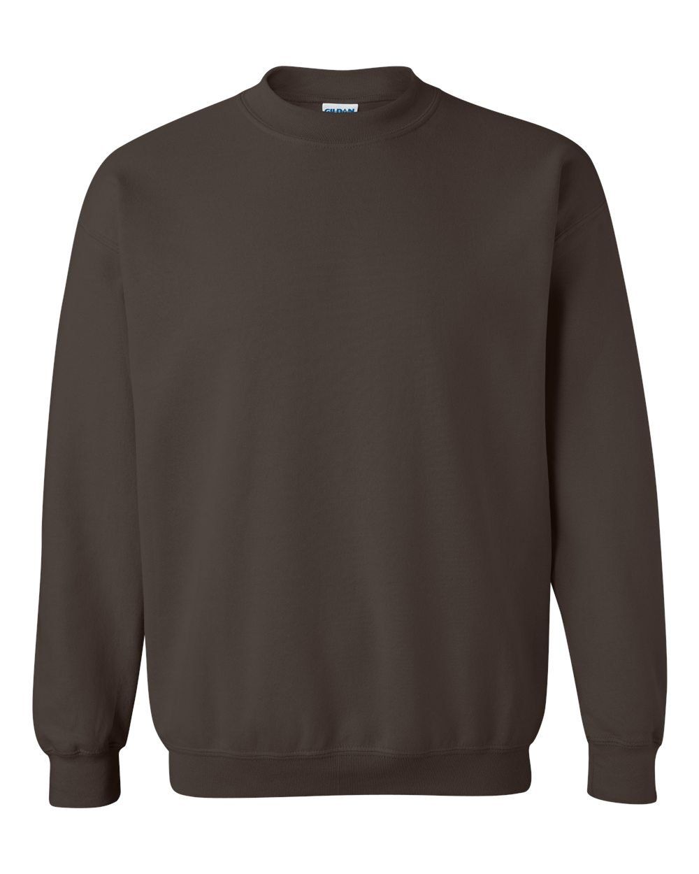 Gildan Heavy Blend Crewneck Sweatshirt in Dark Chocolate