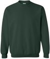 An image of a Custom Gildan Heavy Blend Crewneck Sweatshirt in Forest Green!