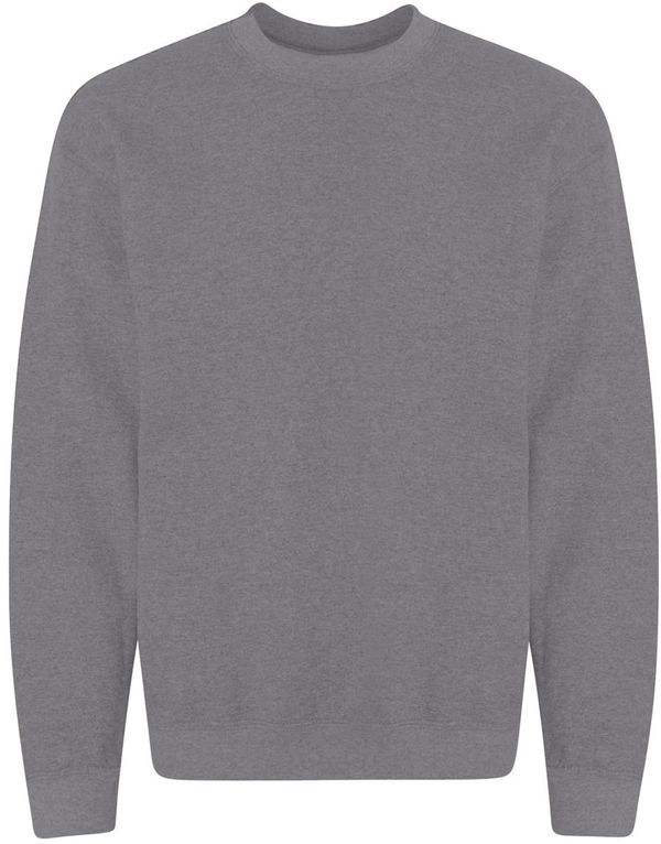 Am image of a Custom Gildan Heavy Blend Crewneck Sweatshirt in Graphite Heather!