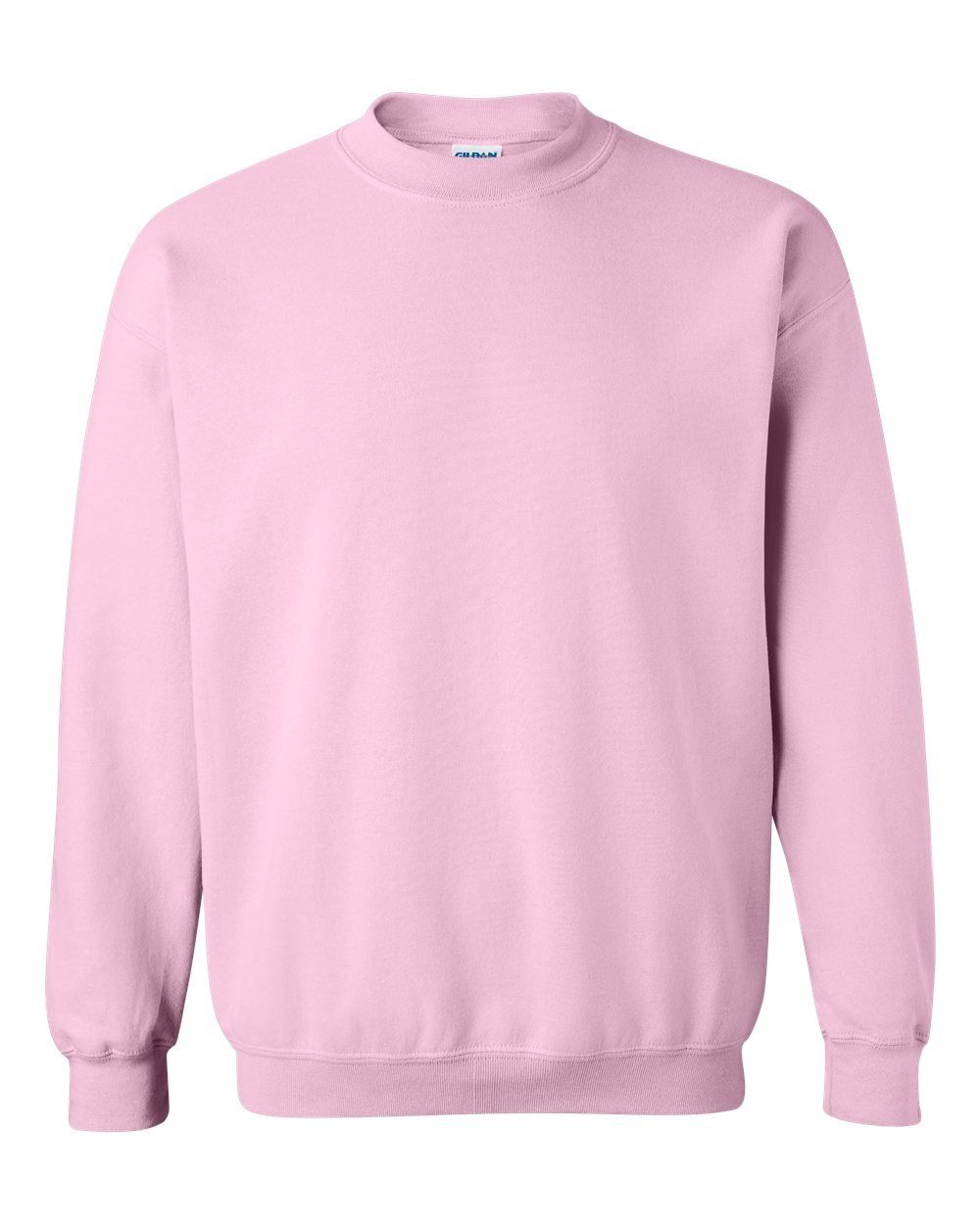 Gildan Heavy Blend Crewneck Sweatshirt in Light Pink
