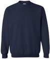 Am image of a Custom Gildan Heavy Blend Crewneck Sweatshirt in Navy!