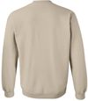 Am image of a Custom Gildan Heavy Blend Crewneck Sweatshirt in Sand!