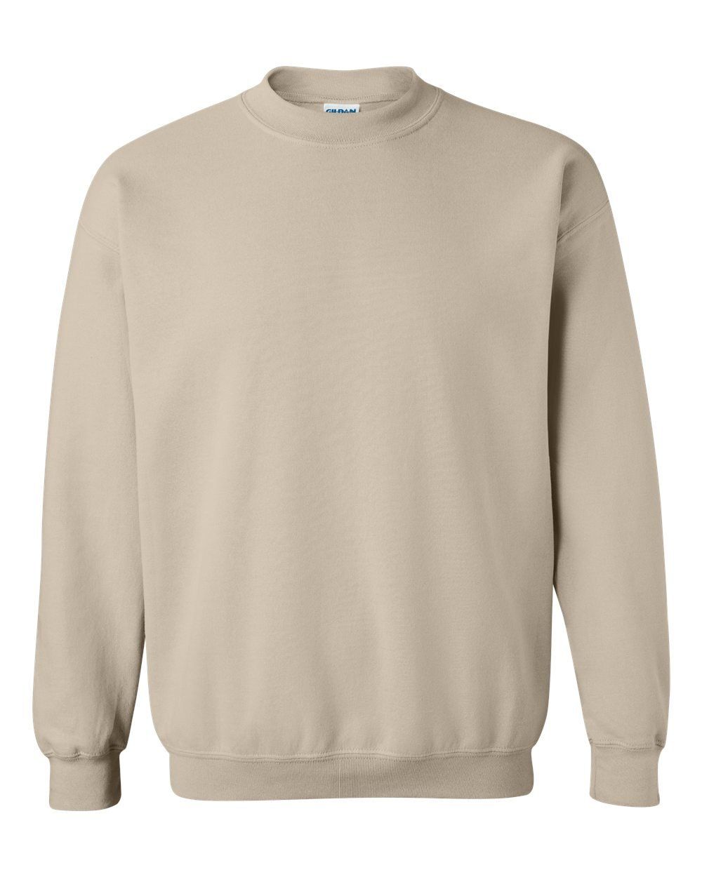 Gildan Heavy Blend Crewneck Sweatshirt in Sand