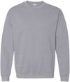 Am image of a Custom Gildan Heavy Blend Crewneck Sweatshirt in Sport Grey!