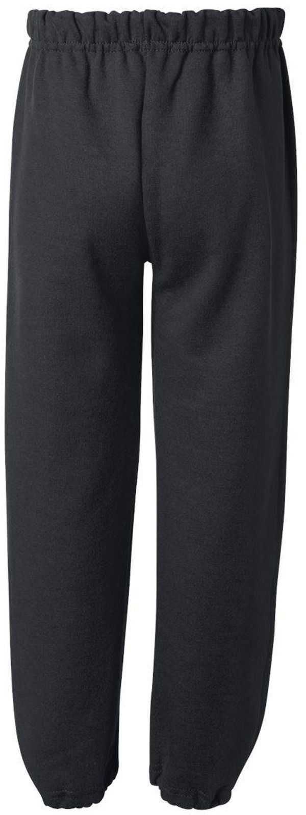 Am image of a Custom Gildan Heavy Blend Youth Sweatpants in Black!