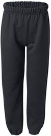 Am image of a Custom Gildan Heavy Blend Youth Sweatpants in Black!