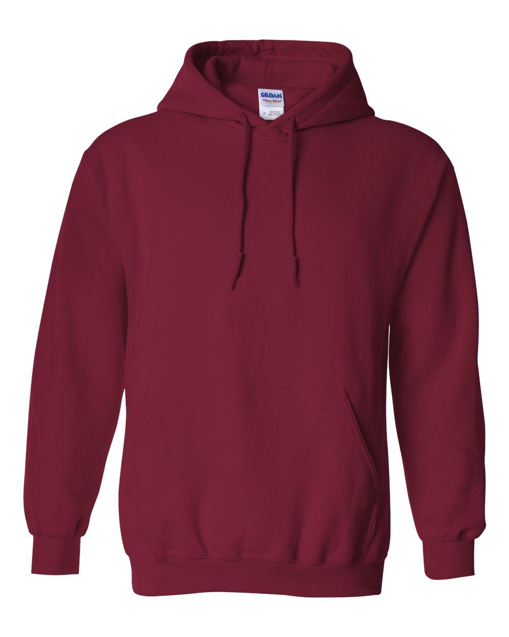 Gildan Heavy Blend Hooded Sweatshirt in Cardinal Red