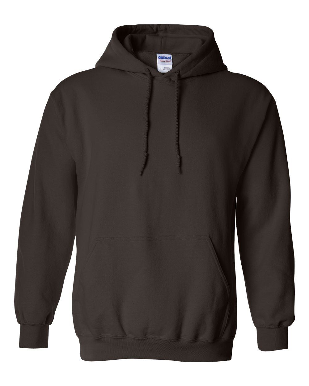Gildan Heavy Blend Hooded Sweatshirt in Dark Chocolate