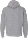 An image of a Custom Gildan Heavy Blend Hooded Sweatshirt in Graphite Heather!