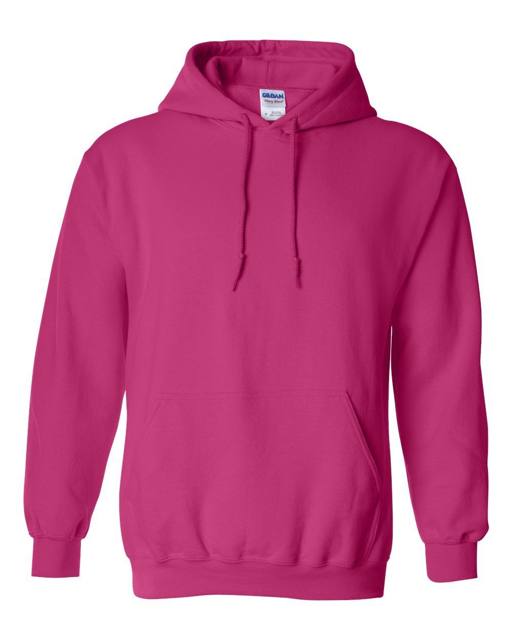 Gildan Heavy Blend Hooded Sweatshirt in Heliconia