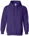 Am image of a Custom Gildan Heavy Blend Hooded Sweatshirt in Purple!
