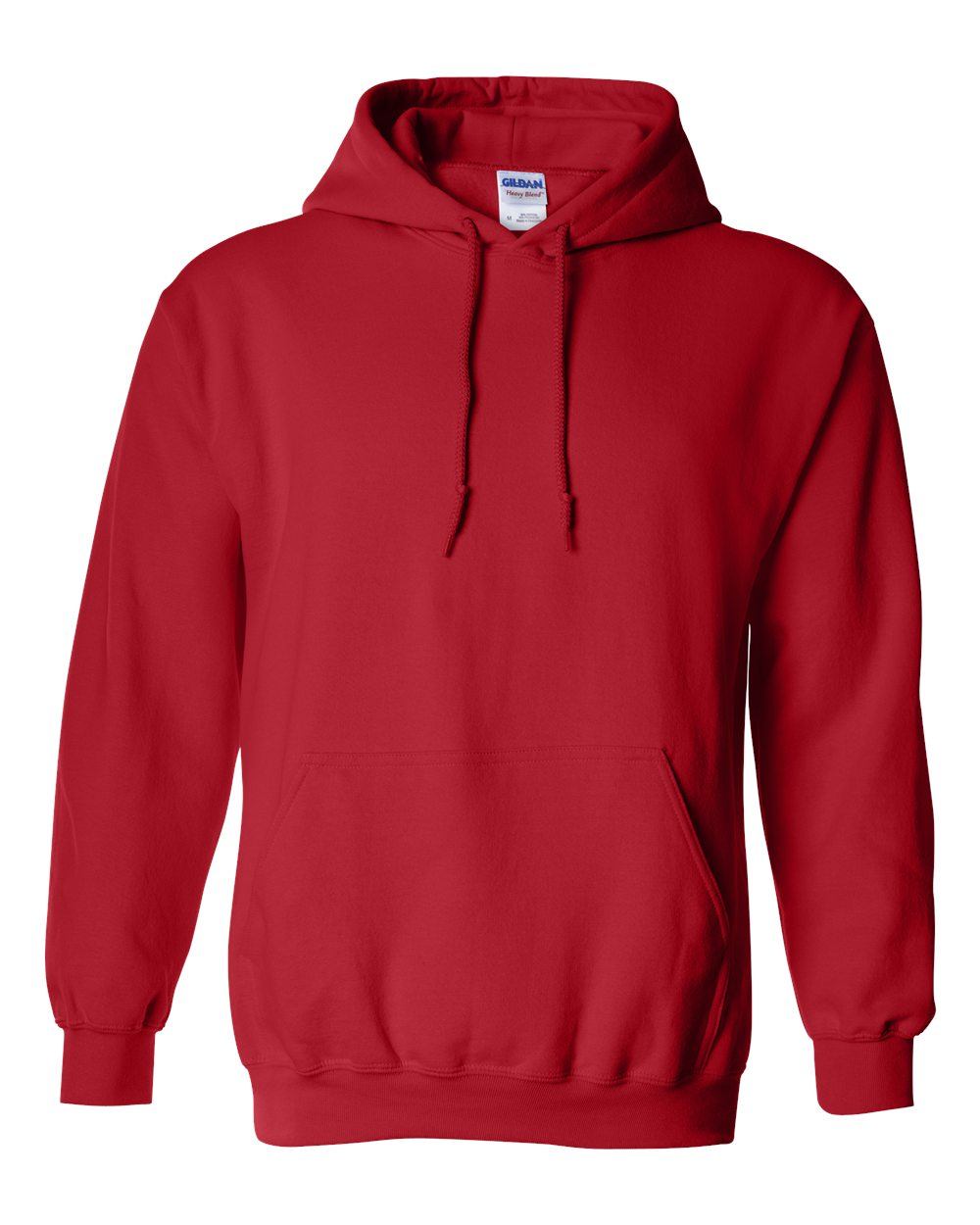 Gildan Heavy Blend Hooded Sweatshirt in Red