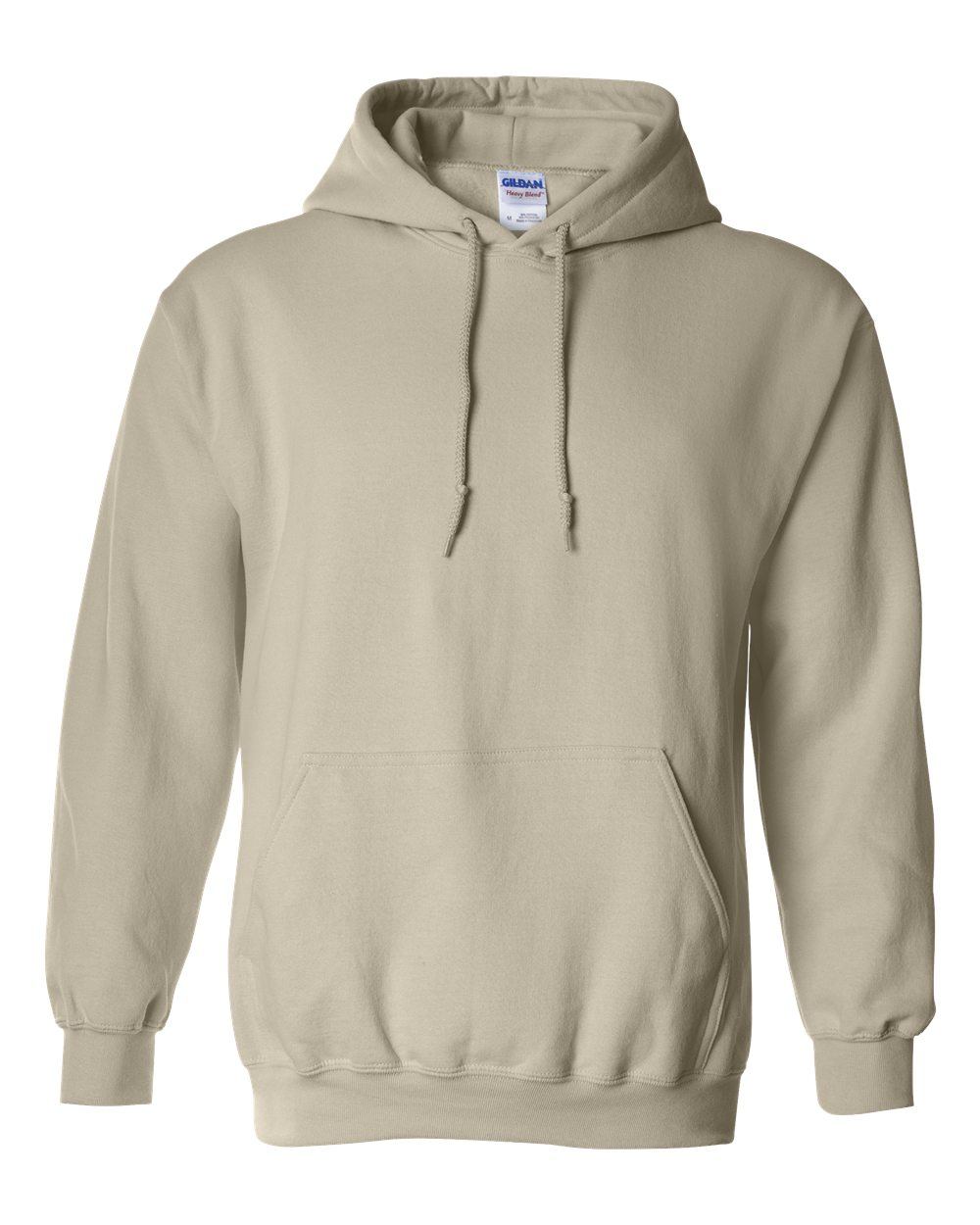 Gildan Heavy Blend Hooded Sweatshirt in Sand