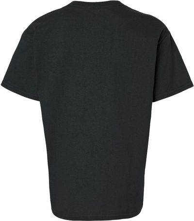 Am image of a Custom Gildan Ultra Cotton Youth T Shirt in Black!