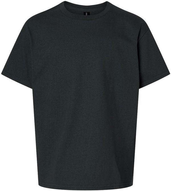 Am image of a Custom Gildan Ultra Cotton Youth T Shirt in Black!