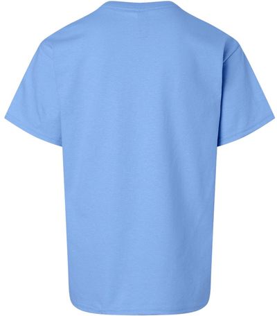 Am image of a Custom Gildan Ultra Cotton Youth T Shirt in Carolina Blue!