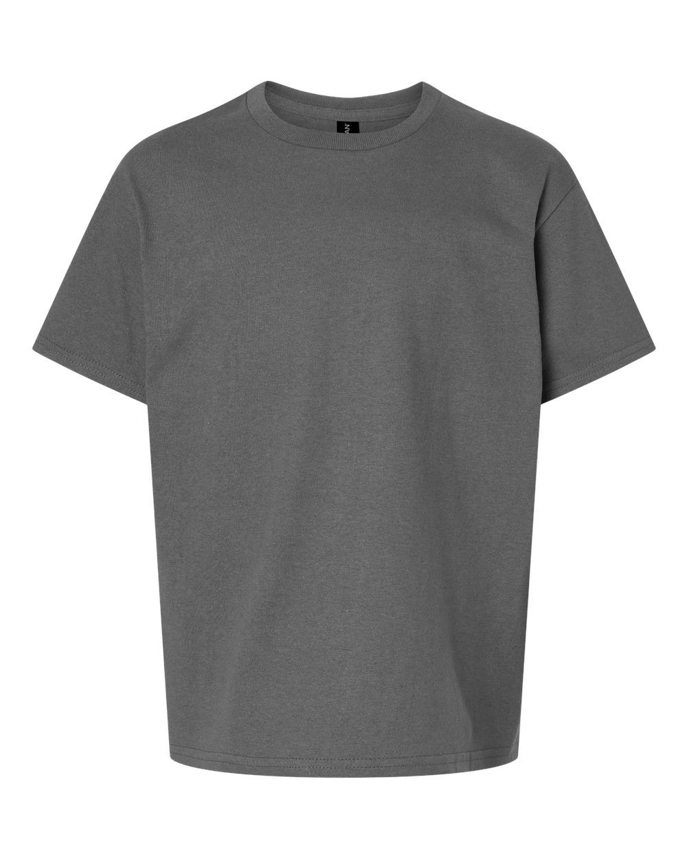 Gildan Ultra Cotton Youth T Shirt in Charcoal