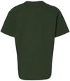 Am image of a Custom Gildan Ultra Cotton Youth T Shirt in Forest Green!