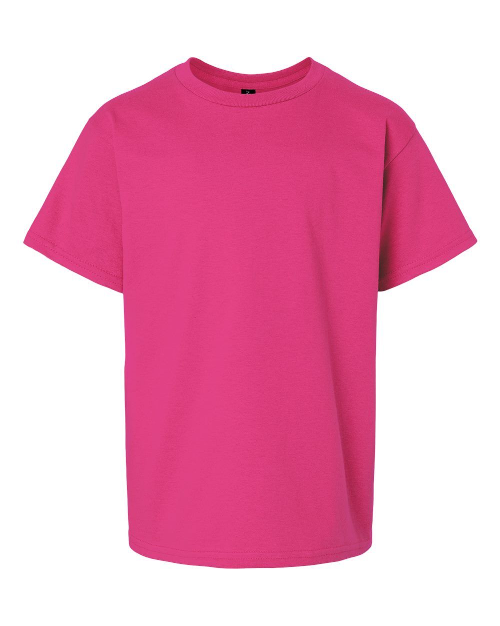 Gildan Ultra Cotton Youth T Shirt in Heliconia
