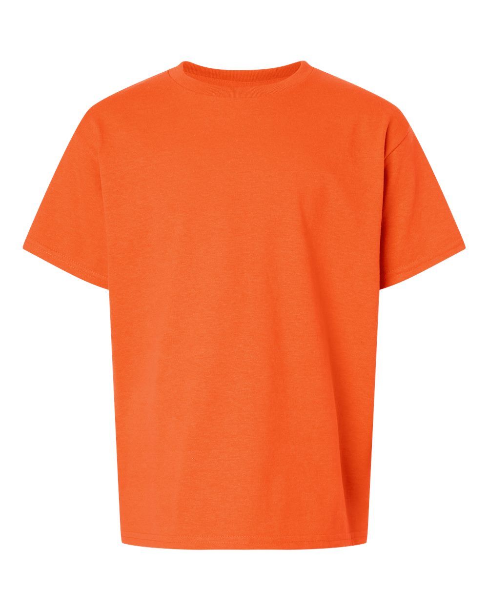 Gildan Ultra Cotton Youth T Shirt in Orange