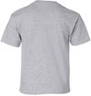 Am image of a Custom Gildan Ultra Cotton Youth T Shirt in Sport Grey!