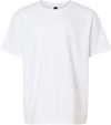 Am image of a Custom Gildan Ultra Cotton Youth T Shirt in White!
