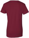 Am image of a Custom Gildan Ultra Cotton Ladies TShirt in Cardinal Red!