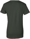 Am image of a Custom Gildan Ultra Cotton Ladies TShirt in Forest Green!
