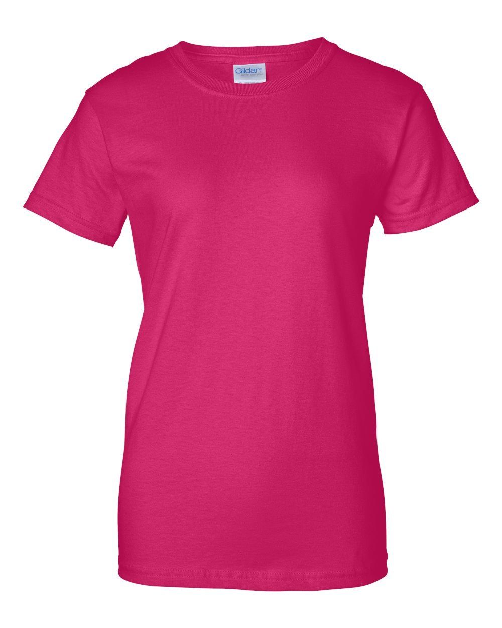 Gildan Ultra Cotton Ladies TShirt in Heliconia