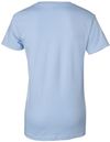 Am image of a Custom Gildan Ultra Cotton Ladies TShirt in Light Blue!