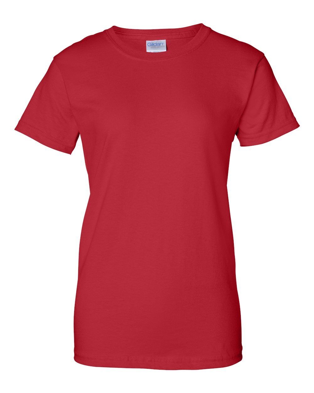 Gildan Ultra Cotton Ladies TShirt in Red