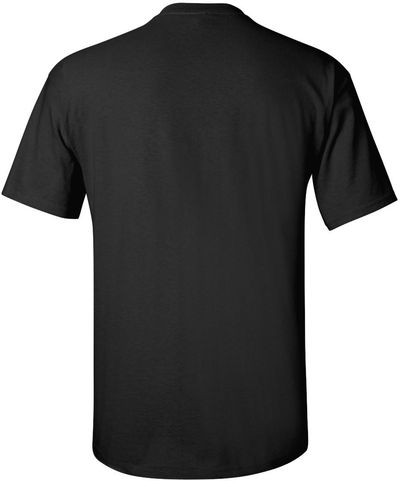 Am image of a Custom Gildan Ultra Cotton T Shirt in Black!